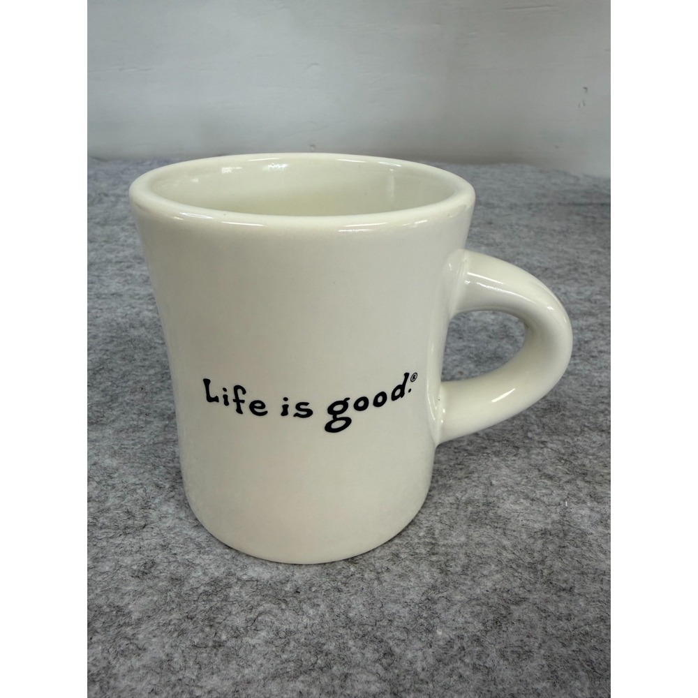 Life‎ is Good White Ceramic Mug with "Mr. Fix It" Tool Graphic